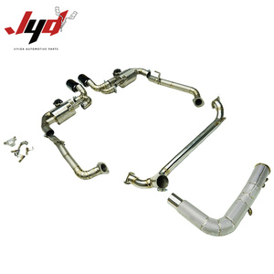 Système d'échappement complet en alliage de titane JYD Catback pour Porsche <span class=keywords><strong>718</strong></span> Cayman / <span class=keywords><strong>Boxster</strong></span> <span class=keywords><strong>S</strong></span> 2.0T 2016-2023 - Product Image 6
