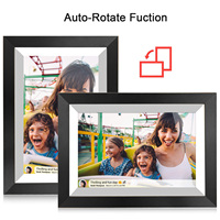 Cadre photo numérique intelligent WiFi 10 pouces, application Frameo, partage familial, affichage photo tactile, 1280x800ips, 32 Go intégrés