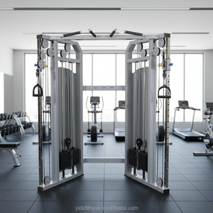 Vendita Diretta Attrezzatura Fitness Multifunzionale Commerciale per Palestra, Macchina con Sistema a Doppia Puleggia Regolabile e Cavo Incrociato - Product Image 1