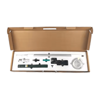 Kit de pistolet à colle de câblage à fibre optique invisible FIBERVISION Outil de câblage de câble d'extension à fibre optique transparente
