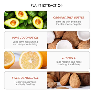 Bouteille de lotion pour les mains et le corps au beurre de coco et au beurre de cacao <span class=keywords><strong>Ever</strong></span> Sheen de marque privée - Product Image 4