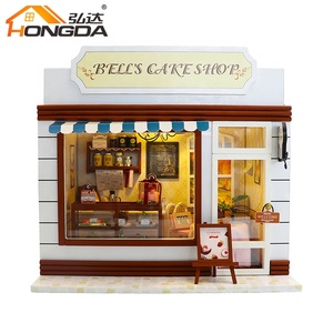 Small House ไม้คู่มือประกอบหน้าแรกตกแต่งอพาร์ทเม้นท์วันเกิดของขวัญ - Product Image 2