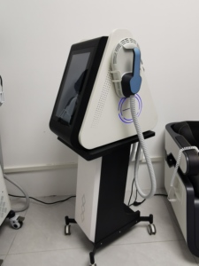 Résultats de qualité professionnelle à domicile - Appareil de remodelage corporel EMS inspiré de la médecine traditionnelle chinoise avec poignées verticales doubles - Product Image 1