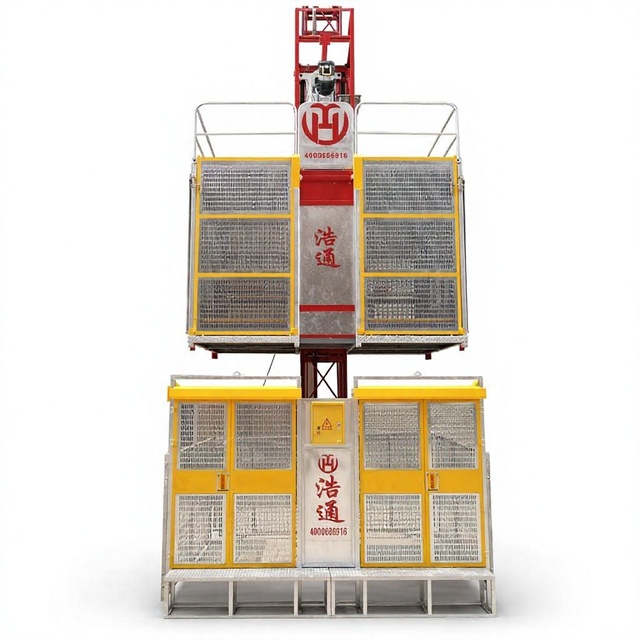 Wholesale Custom Heavy Duty HT SC200U Electric Motor Rack Pinion Construction Hoist 2000kg Load Capacity 120m Max Lifting Height