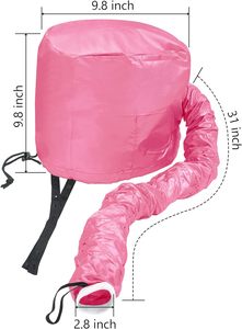 Accessoire chauffant pour le coiffage et le séchage des cheveux, compatible avec les sèche-cheveux portatifs et les sèche-cheveux à capuche - Product Image 2