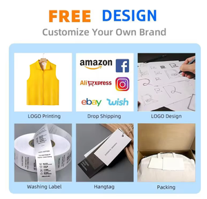 سترة صيد خارجية مقاومة للماء على الطراز الكوري للخريف متعددة الجيوب للتصوير الفوتوغرافي مصنوعة من البوليستر/النايلون - Product Image 4