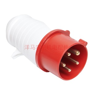 Generador Industrial 380V Trifásico, Enchufe de Pared de 5 Pines, 16A 32A, Impermeable IP66, Plástico Resistente a Manipulaciones - Product Image 2
