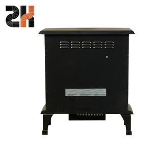 Foyer électrique indépendant en verre à <span class=keywords><strong>3</strong></span> <span class=keywords><strong>faces</strong></span>, 2 pièces, accessoire de chauffage portable - Product Image 6