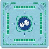 Table de Mahjong Américaine Moderne de Luxe avec Tuiles en Acrylique Fabriquées à la Main, Écologiques, Résistantes à l'Eau, Durables et Portables pour le Divertissement