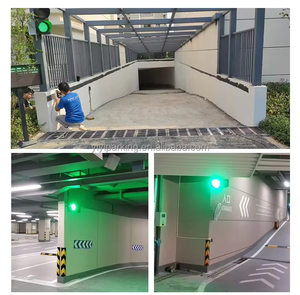 Baliza indicadora <span class=keywords><strong>LED</strong></span> de material PC montada en soporte de poste, con alimentación constante a la red y salida de luz uniforme <span class=keywords><strong>para</strong></span> seguridad en interiores y talleres. - Product Image 6