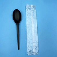 Café argent hôtels mariages poivre arc-en-ciel 150 couverts en plastique jetables cuillères fourchettes couteaux