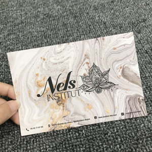 Tarjeta de Papel Digital Personalizada de 10x15cm con Logotipo, Papel Recubierto para Tarjetas de Agradecimiento, Diseño Personalizado, Tarjeta Blanca, Grosor de 250g-400g - Product Image 3