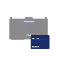 Batterie de stockage d'énergie hybride empilable LiFePO4 AE-F2.56 2.56KWH SUN-BK80/160/200/250-2.56KWH-EU-AM4-18L IP65