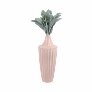 Vaso Decorativo Scanalato e Arrotondato per Soggiorno e Camera da Letto, Centrotavola per la Casa - Product Image 2