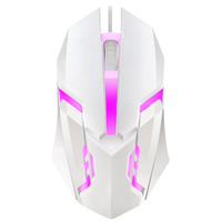 Mouse game lampu RGB berkabel OEM/ODM, mouse game kantor oyun fare, mouse game berkabel