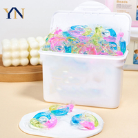 Capsules de lessive tout-en-un en gros pour un nettoyage en profondeur, capsules de lessive enzymatiques pour éliminer les taches, parfum durable, booster de parfum