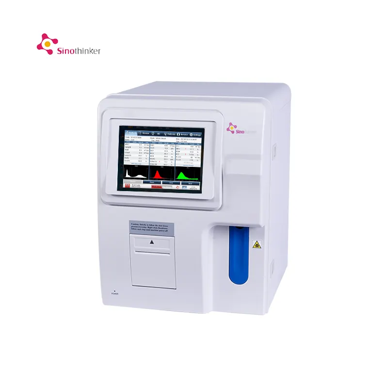 Health Open System 3part Cell Counter Machine Blood Hematology Analyzer Machine Portable Touch