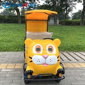 CE Zhenda Brand 4 Seats Electric Sightseeing Bugggy New Tourist Bus Cartoon Shuttle Car Henan Origin - Product Image 4