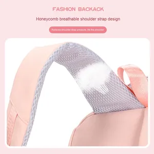 Mochila Escolar Ligera, Moderna, Impermeable y Duradera de Nailon para Mujer - Product Image 5
