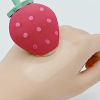 Éponge de maquillage en forme de fraise sans latex, éponge de beauté Power Puff, accessoires de maquillage, outil de beauté