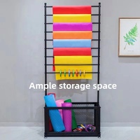 Support d'affichage métallique sur mesure pour papier d'emballage floral, foulards en soie, tissus textiles, rouleaux de tissu, tapis et moquettes pour expositions et magasins