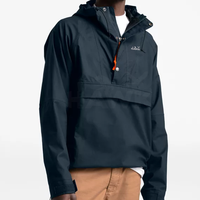 Coupe-vent de poche à fermeture éclair pour hommes, veste coupe-vent de qualité supérieure, vente en gros,