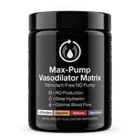 Geringe Mindestbestellmenge Max Pump NO Matrix Pulver: L-Citrullin, Glycerin für Stimulanzfreie Muskelaufbau-Fülle OEM