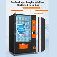 Offre spéciale Snack Boissons AFEN Combo automatique intelligent Distributeur automatique d'aliments et de boissons