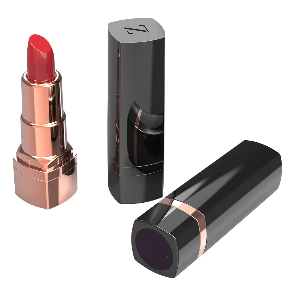 Großhandel Li Batterie G-Punkt Vibrations massage gerät Lippenstift Vibrator Sexspielzeug Lippenstift Mini Vibrator für Frauen