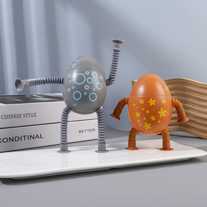 Divertido Huevo Telescópico con Ventosa y Juguete Antiestrés de Conejo, Rompecabezas con Animales, Combo Divertido, Regalo para Niños - Product Image 2