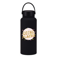 Bouteilles d'eau isothermes de 1L, nouveau style, pour café chaud, produits de sublimation pour fêtes, vente en gros