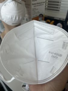 Black Maskkn95 Civil Pm2.5 Protect Ffp2 Masque Emballage individuel Maskffp2 Earloop Ffp2 Masque Ce - Product Image 5