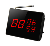 Système d'appel sans fil Affichage 3 numéros en 2 chiffres Appel du patient Infirmière Hôtel Bar Restaurant Table Buzzer Serveur Système de radiomessagerie