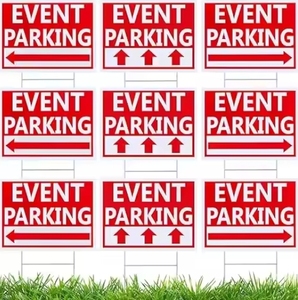 4Mm Tùy Chỉnh Nhà Máy Nhà Sản Xuất Tấm Ban PP Hollow Tấm Sân Dấu Hiệu Nhiều Bãi Cỏ Dấu Hiệu Với Kim Loại H Ba Lan - Product Image 3