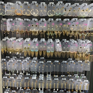 Pendientes Personalizados al por Mayor de Acero Inoxidable 316L con Baño de Oro 18K PVD, No se Oxidan, Pendientes para Mujer - Product Image 2