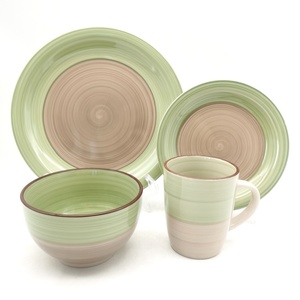 Service de table <span class=keywords><strong>en</strong></span> céramique écologique <span class=keywords><strong>Arcopal</strong></span>, <span class=keywords><strong>vaisselle</strong></span> italienne, ensemble de couverts pour fêtes et mariages - Product Image 5