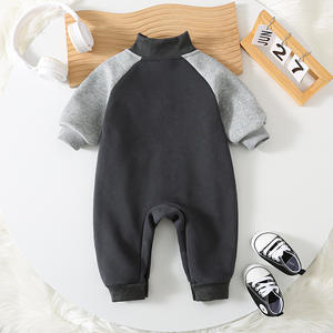 Bio-Baumwoll overall für Kleinkinder Koreanische Version Frühling Herbst Plus Samt Baby Outfit Gestrickt Modischer Fremder Stil für - Product Image 5