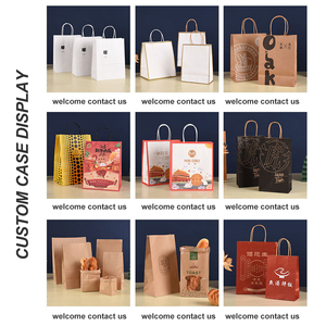Bolsa <span class=keywords><strong>de</strong></span> Compras KH al <span class=keywords><strong>por</strong></span> <span class=keywords><strong>Mayor</strong></span> con Logotipo Personalizado Impreso para Supermercado, Zapatos y Ropa, Ecológica <span class=keywords><strong>de</strong></span> <span class=keywords><strong>Papel</strong></span> Kraft con Asa - Product Image 6