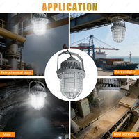 Lampu LED Anti Ledakan Berbahan Aluminium Alloy 100W 5600k IP66 Nema 4X Hemat Energi Efisiensi Tinggi Garansi 5 Tahun