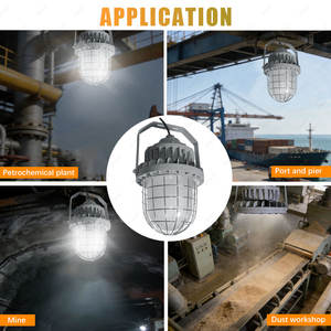 Lumière LED antidéflagrante en alliage d'aluminium IP66 Nema 4X 100W 5600k à économie d'énergie à haut rendement avec garantie de <span class=keywords><strong>5</strong></span> ans - Product Image 6