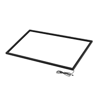 Personnalisé 32 "42" 55 "65" 20 Points Écran Tactile Infrarouge IR Cadre Tactile pour Interactif Multi Touch