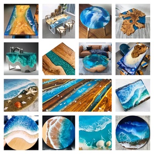 Apoxy Resin <strong>Epoxy</strong> a and B Liquid clear ab Glue Adhesive Sealants for Packing Crafts Epoxi Resin and Hardener or Wood Table - Product Image 4