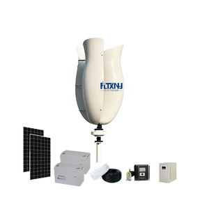 Sistema Híbrido para Uso Doméstico de 800W, 1kw, 2kw, 3kw, 5kw, 10kw, Generador Eólico Vertical de 48v para Techo, Sistema Fotovoltaico en Venta, Energía Gratuita - Product Image 2