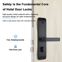 Serrure de porte TT Lock avec déverrouillage par carte, étanche, pour usage domestique