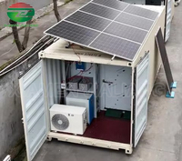 Cámara Frigorífica Solar para Almacenamiento de Carne, Ahorro de Energía, Tamaño Personalizable, Compresor
