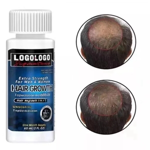 Organic 60ML <strong>Hair</strong> Growth Serum Kit Vegan Herbal <strong>Hair</strong> Regrowth Oil Care With Argan Oil <strong>Hair</strong>-Loss Prevention - Product Image 4