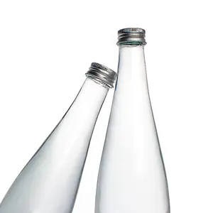 500 ml glass bottles for drinking water glas bottle water glass soda slim bottles