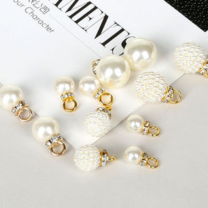 Perlas de Imitación Redondas de 8mm, 12mm, 14mm, Bolas Yangmei, Accesorios para el Cabello, Material para Bolsos, Colgantes para Ropa, Perlas Sueltas - Product Image 3