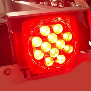 RTS 12V DOT Submersible Red Led Trailer Lights Rear Tail Light Set For Trailer Boat Truck RV