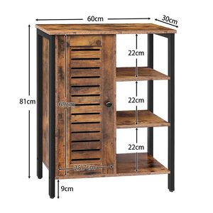Venta al por mayor de muebles de sala de estar de estilo industrial, HOOBRO marca madera y metal hierro diseño sala de estar muebles para el hogar - Product Image 2